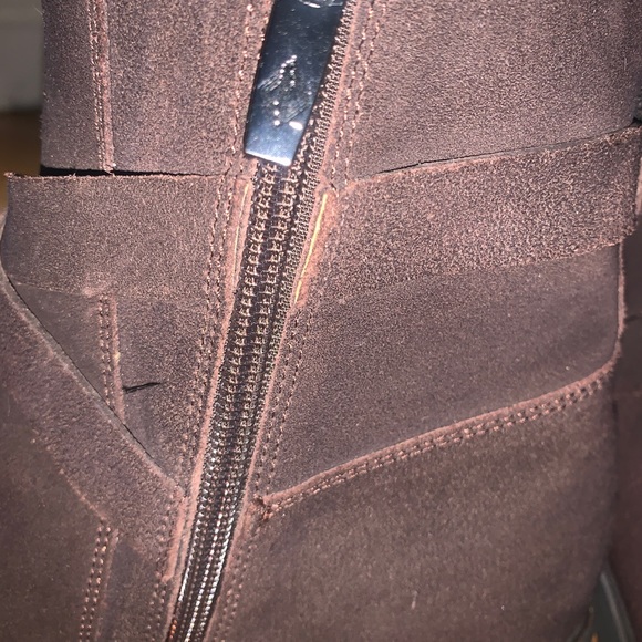 DONALD J PLINER BROWN BOOTS - Picture 3 of 10